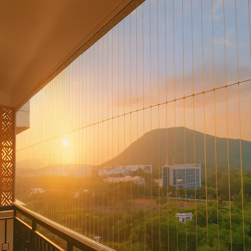 Premium Quality Balcony Invisible Grills in Chennai, Tamil Nadu